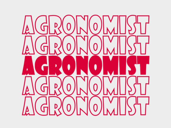 Agronomist SVG Cut File: Graphics for Print Templates
