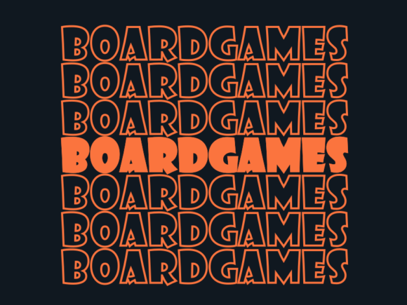 Boardgames SVG Cut File: Graphics for Print Templates