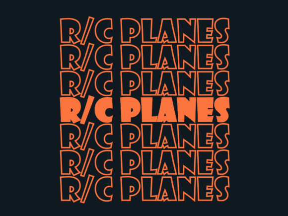 C Planes SVG Cut File: Graphics for Print Templates
