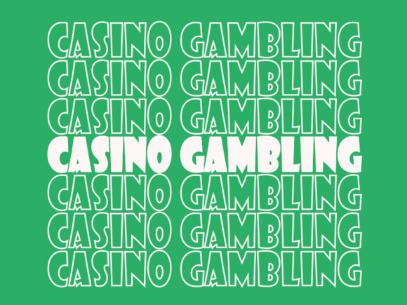 Casino Gambling SVG Cut File: Graphics for Print Templates