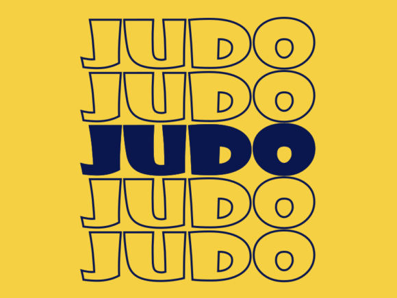 Judo SVG Cut File: Graphics for Print Templates