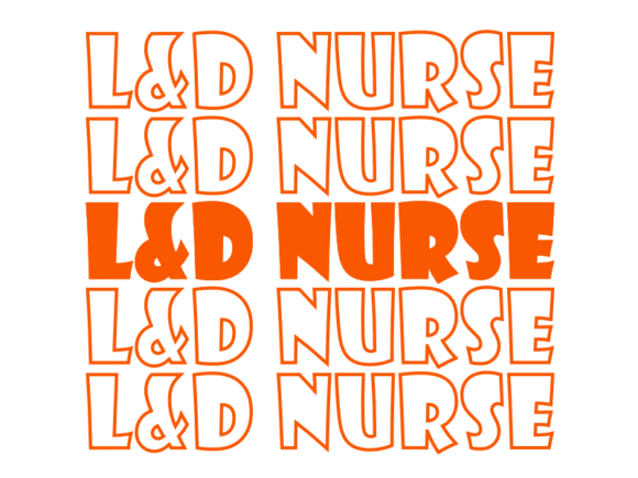 L d Nurse SVG Cut File Review