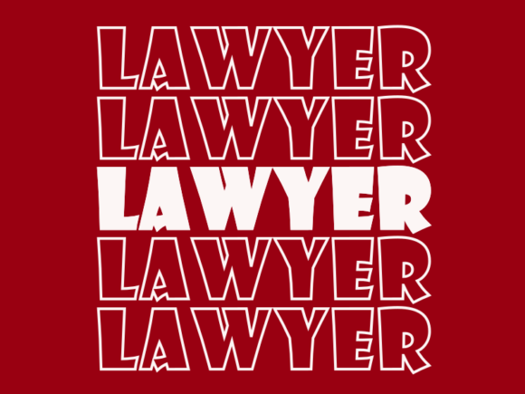 Lawyer SVG Cut File: Graphics for Print Templates